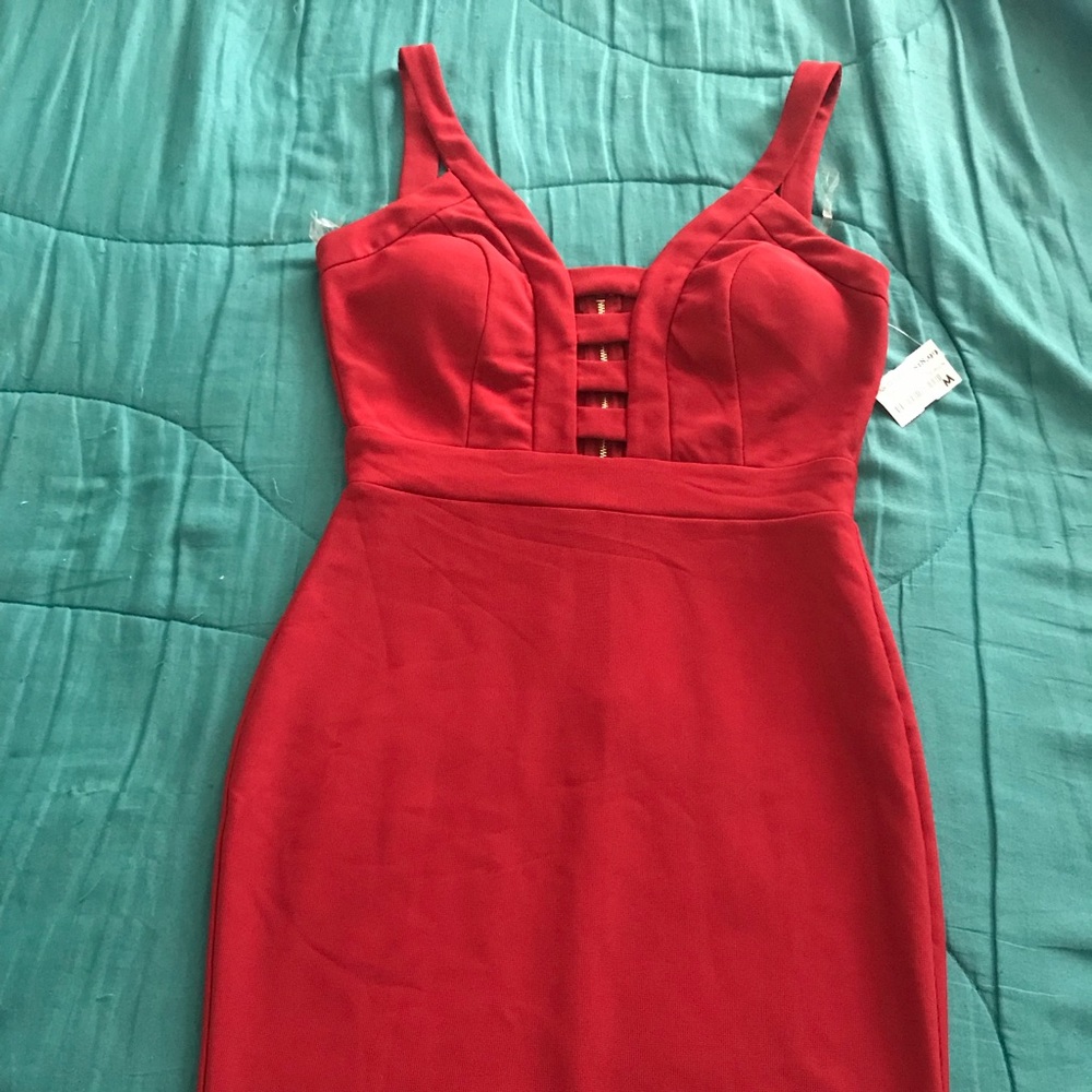 Short Burgundy dress
